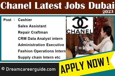 chanel cosmetics jobs|Chanel beauty careers.